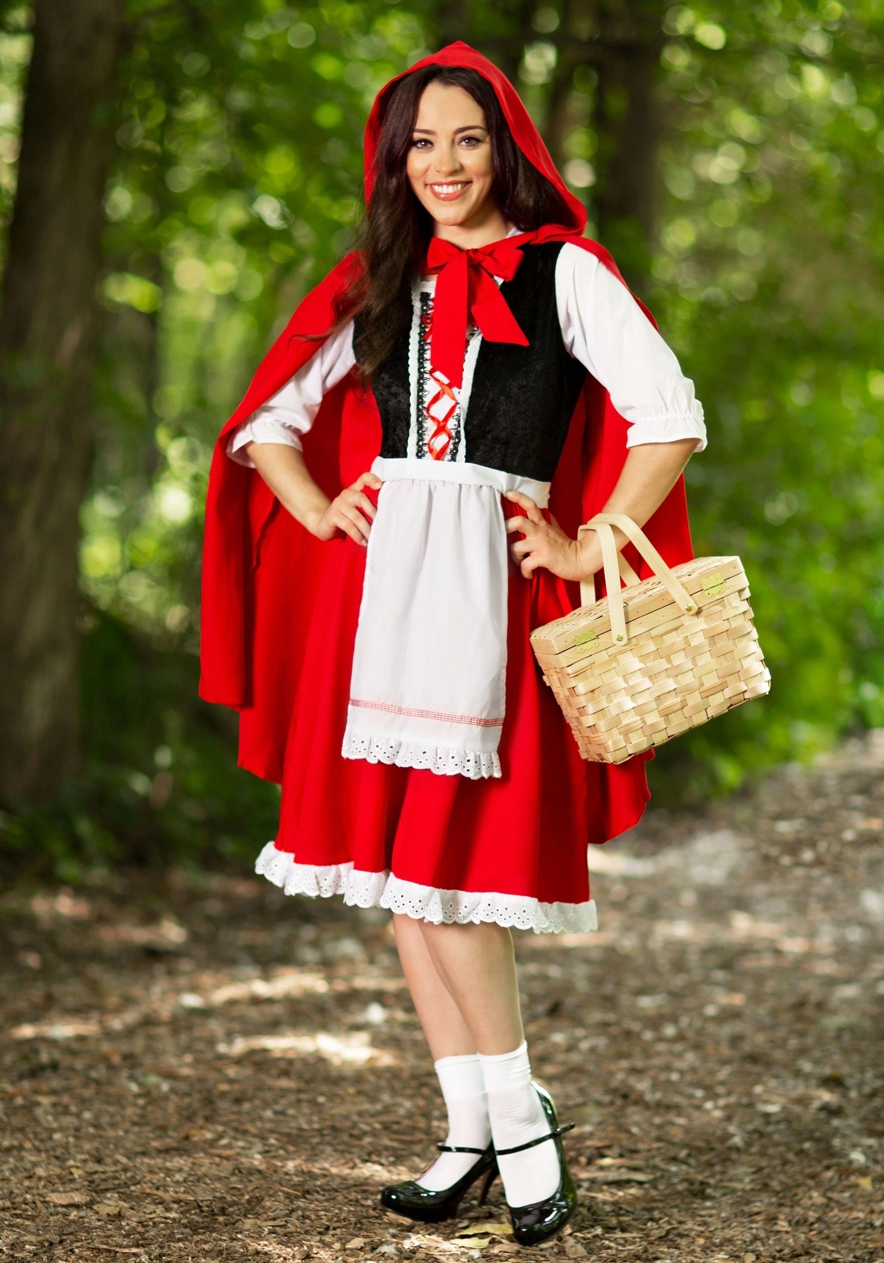 Fun Costumes Plus Size Little Red Riding Hood Costume