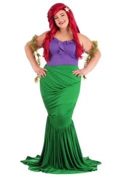 Fun Costumes Women's Plus Size Undersea Mermaid Costume