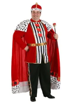 Suzhou Zhongsheng Imp & Exp Co., Ltd Plus Size Premium King Of Hearts Costume