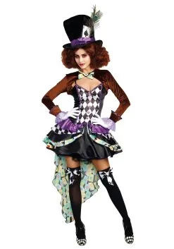 Dreamgirl Raving Mad Hatter Women's Costume