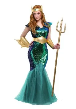 Fun Costumes Sea Siren Women's Costume