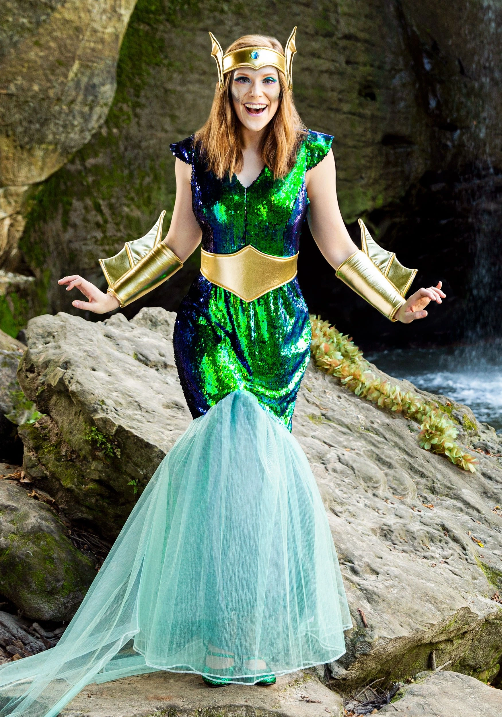 Fun Costumes Sea Siren Women's Costume - Image 3