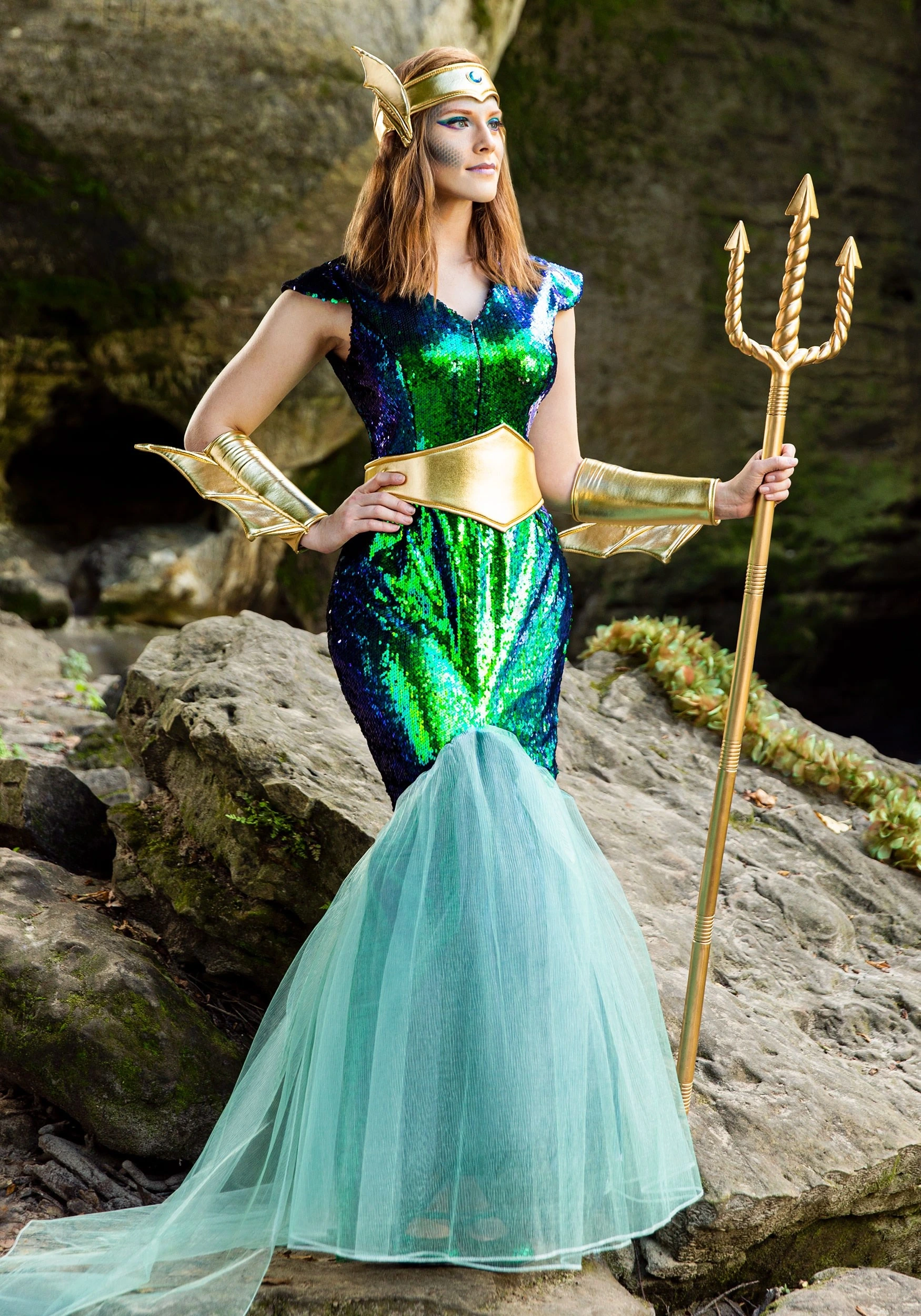 Fun Costumes Sea Siren Women's Costume - Image 4