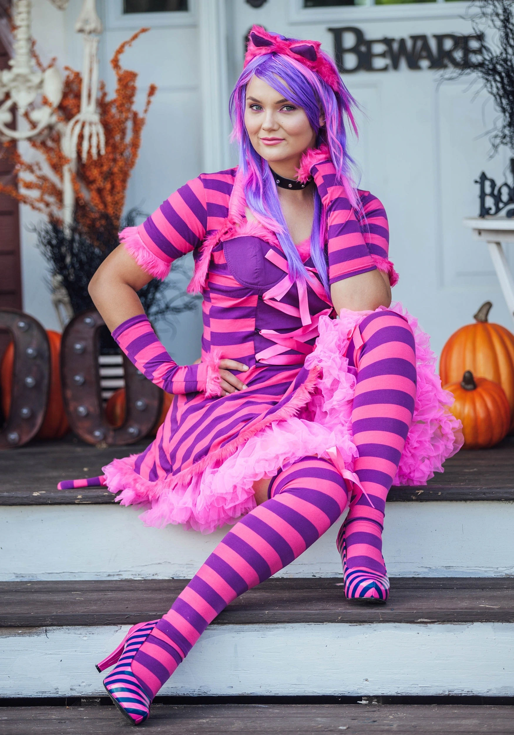 Fun Costumes Sexy Wonderland Cat Costume - Image 3