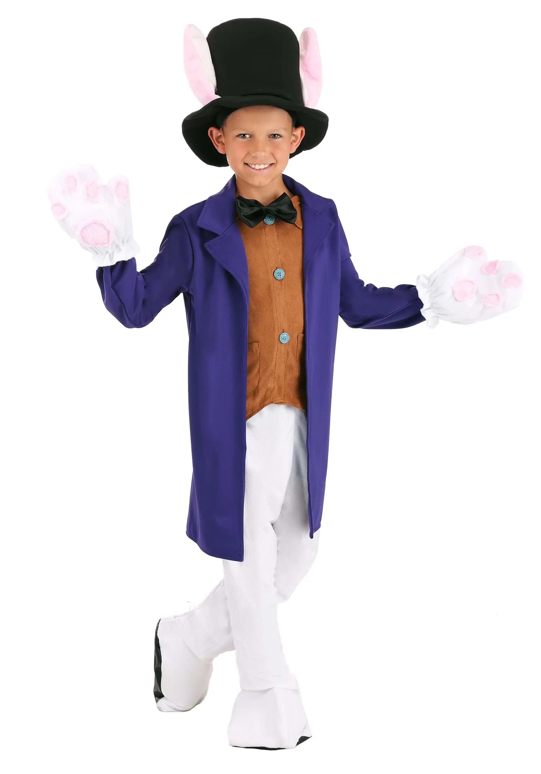 Fun Costumes Kids White Rabbit Costume - Image 3