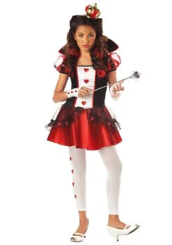 California Costume Collection Tween Queen Of Hearts Costume