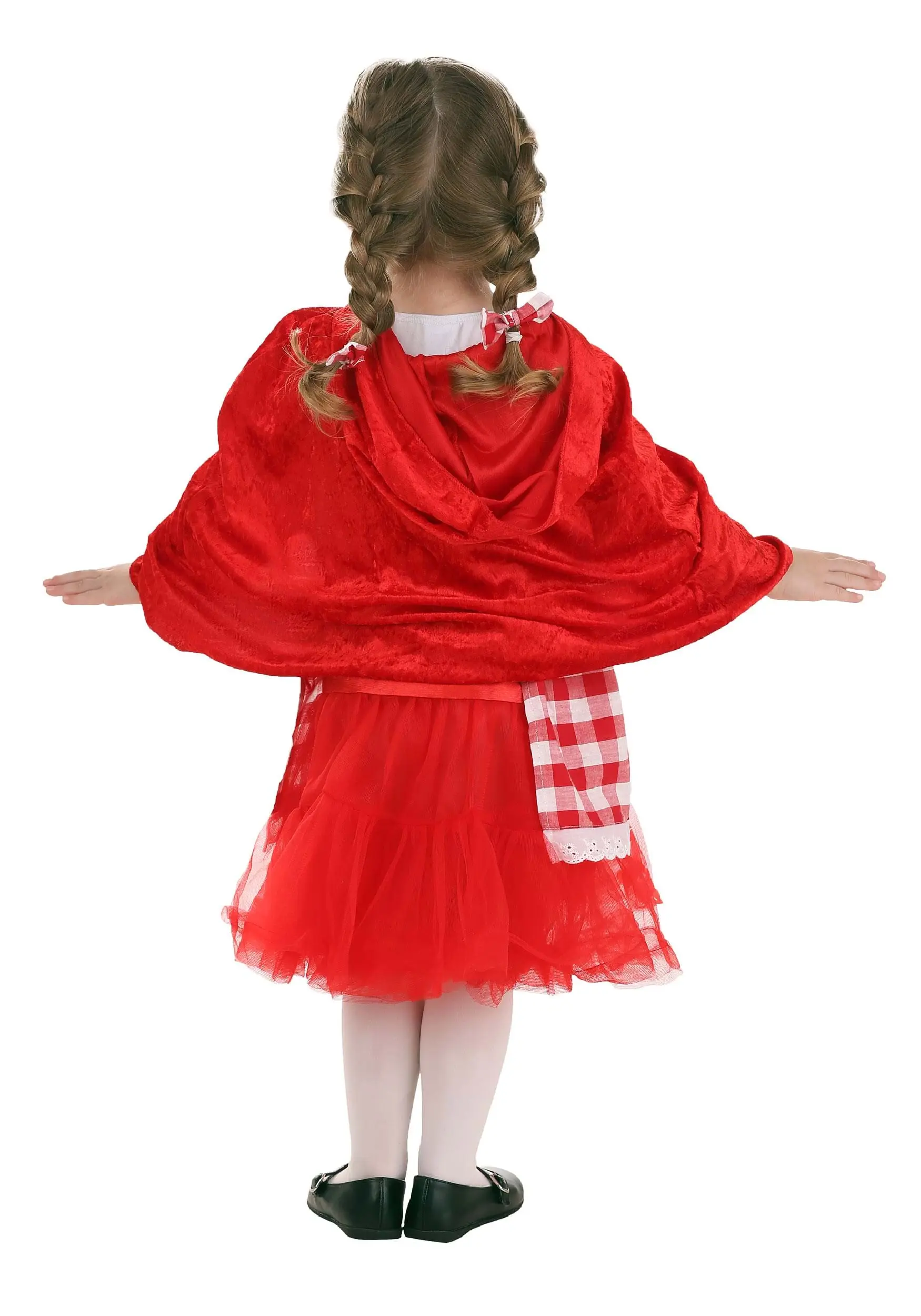 Linna Textiles And Manufacturing Toddler Red Riding Hood Tutu Costume - Image 4