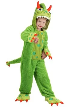 Zhenjiang Lian Yew Every Age Garment Accessories A Spotted Green Monster Costume For Toddlers