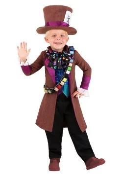 Fun Costumes Wacky Mad Hatter Costume For Toddlers