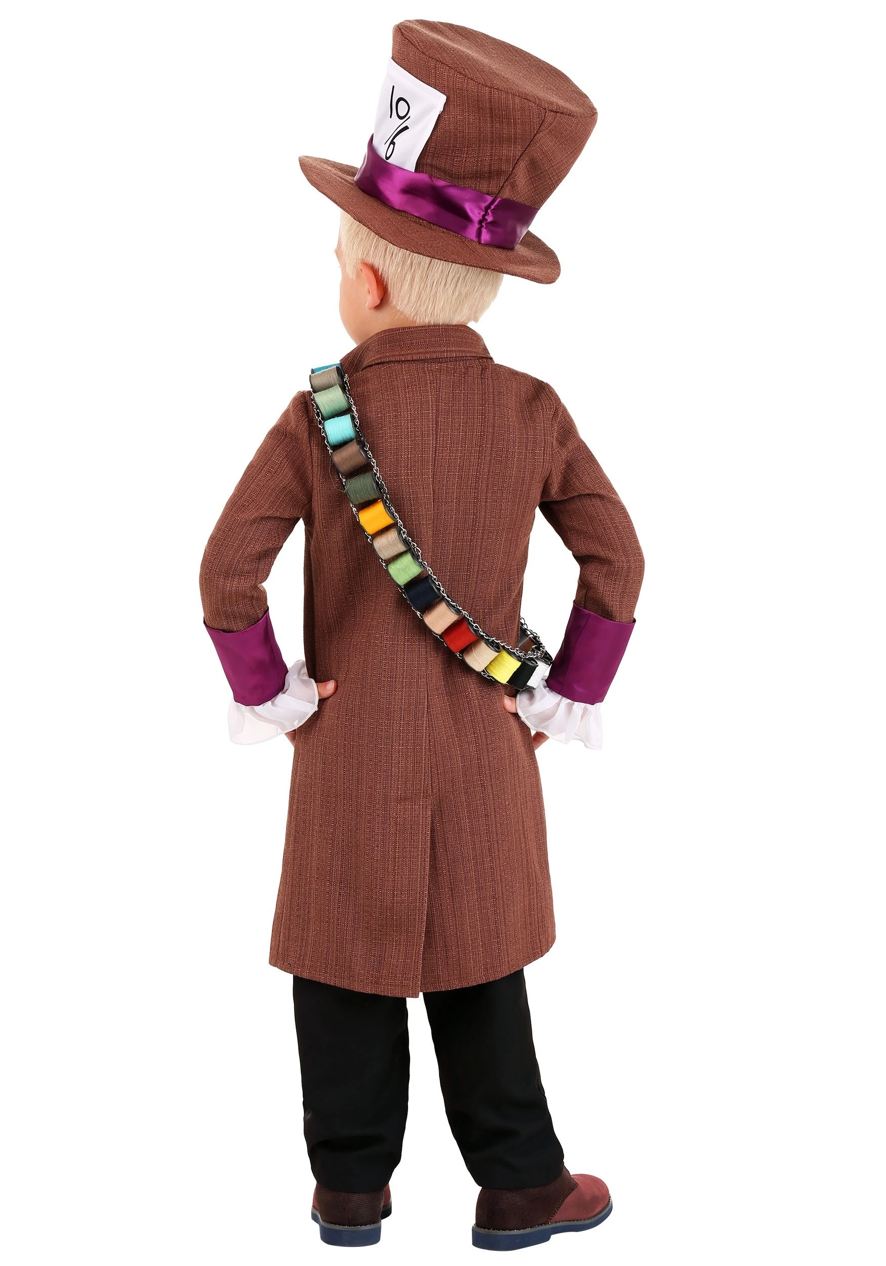 Fun Costumes Wacky Mad Hatter Costume For Toddlers - Image 2