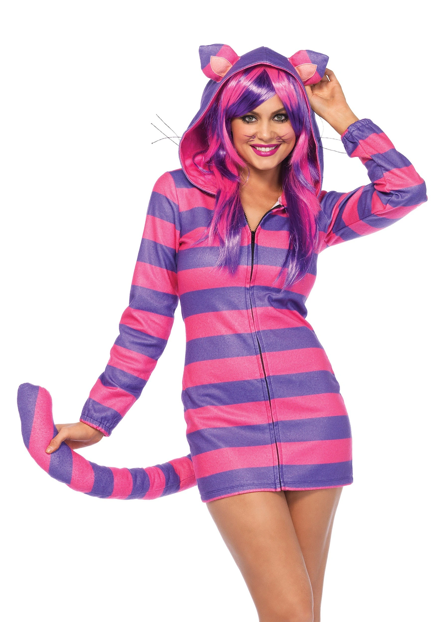 LEG AVENUE Women's Cozy Cheshire Cat Costume