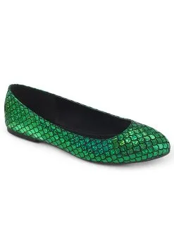 Pleasers USA, Inc. Green Mermaid Shoes For Women
