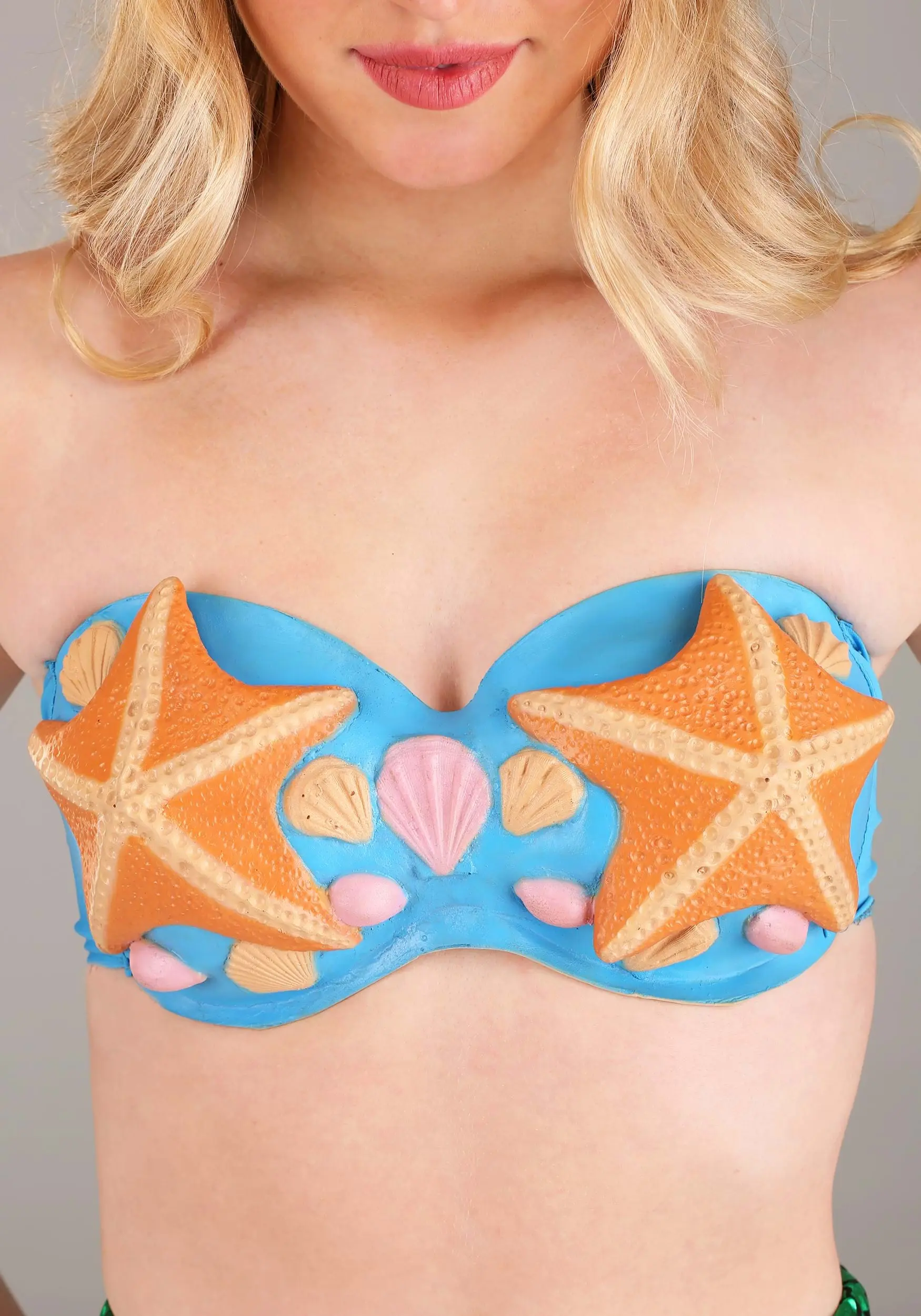 Partytime Latex Factory Mermaid Seashell Bra For Women - Image 4